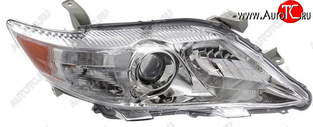 6 599 р. Правая фара передняя BodyParts Toyota Camry XV40 рестайлинг (2009-2011)  с доставкой в г. Пермь