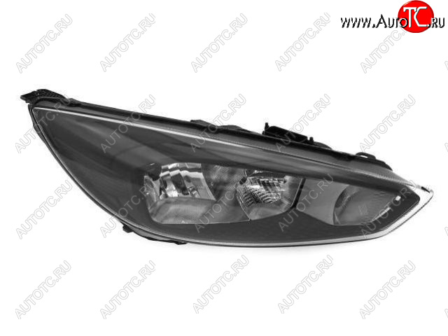 8 899 р. Правая фара (c электрокорректором) DEPO  Ford Focus  3 (2014-2019) седан рестайлинг  с доставкой в г. Пермь