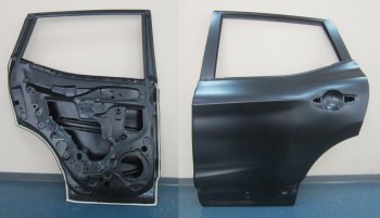 QASHQAI 14- ДВЕРЬ ЗАДН ЛЕВ (Китай) BODYPARTS nnqas14-520-l