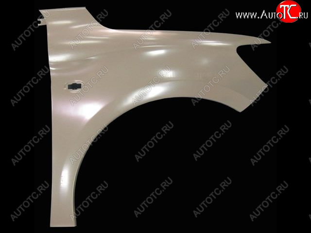 3 599 р. Правое крыло (с отверстием под повторитель поворота) BodyParts CITROEN C-elysee дорестайлинг (2012-2017) (Неокрашенное)  с доставкой в г. Пермь