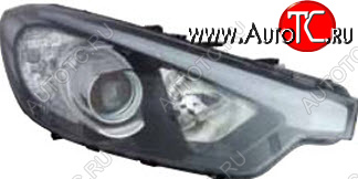 5 649 р. Правая фара (под корректор, линзован) BODYPARTS KIA Cerato 3 YD дорестайлинг седан (2013-2016)  с доставкой в г. Пермь