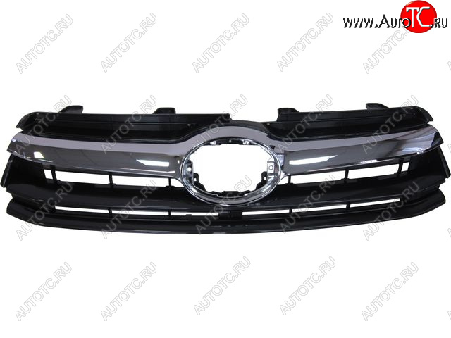 4 699 р. Решётка радиатора BodyParts Toyota Highlander XU50 дорестайлинг (2013-2017) (Неокрашенная)  с доставкой в г. Пермь