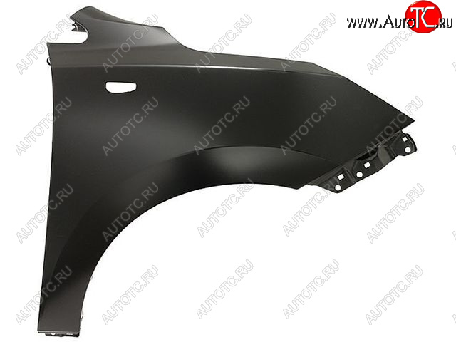 4 099 р. Правое крыло (с отверстием под повторитель поворота, Тайвань) BodyParts Hyundai IX35 LM дорестайлинг (2009-2013) (Неокрашенное)  с доставкой в г. Пермь