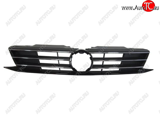 2 999 р. Решётка радиатора BodyParts Volkswagen Jetta A6 седан рестайлинг (2015-2018) (Неокрашенная)  с доставкой в г. Пермь