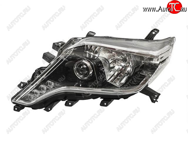17 499 р. Левая фара (под корректор, диодная) BODYPARTS  Toyota Land Cruiser Prado  J150 (2013-2017) 1-ый рестайлинг  с доставкой в г. Пермь