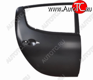 14 399 р. Правая дверь задняя BodyParts  Mitsubishi L200  4 (2006-2014)  дорестайлинг (Неокрашенная)  с доставкой в г. Пермь