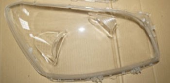 Правое стекло передней фары (пр-во Китай) BODYPARTS Toyota RAV4  XA305 (2005-2009) 5 дв. дорестайлинг