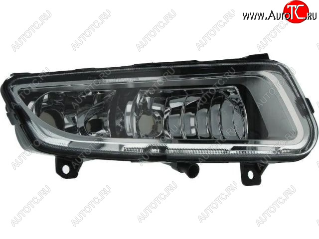879 р. Правая противотуманная фара (ДХО) BODYPARTS Volkswagen Polo 5 седан рестайлинг (2015-2020) (ДХО)  с доставкой в г. Пермь