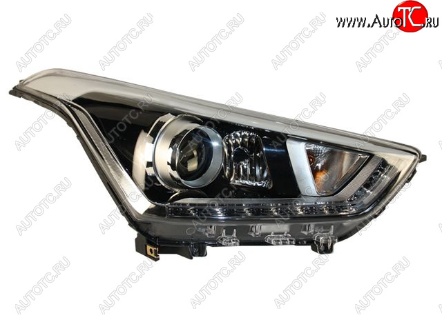14 249 р. Правая фара (диодная) BODYPARTS Hyundai Creta GS дорестайлинг (2015-2019)  с доставкой в г. Пермь