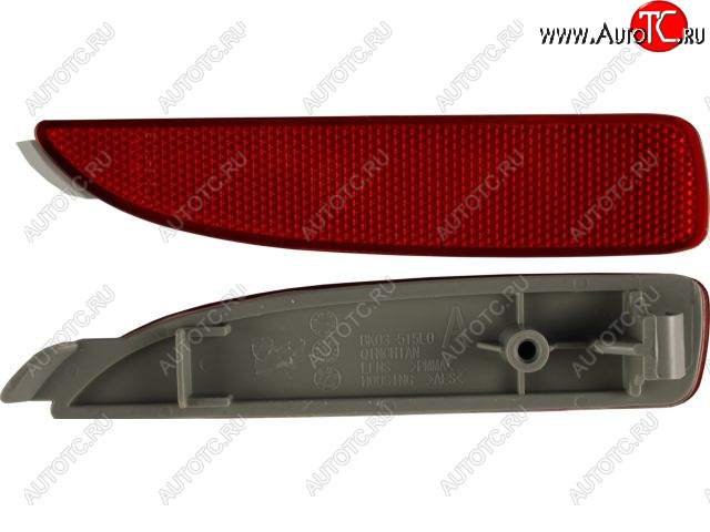 259 р. 3 (MAZDA 6 13-) ФОНАРЬ-КАТАФОТ ПРАВ В ЗАДН БАМПЕР (СЕДАН) (Китай) BODYPARTS mzx0313-050-r  с доставкой в г. Пермь