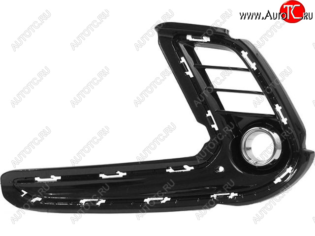729 р. Левая решетка переднего бампера (с отверстием под ПТФ, пр-во Китай) BodyParts  Hyundai Elantra  AD (2016-2019) дорестайлинг  с доставкой в г. Пермь