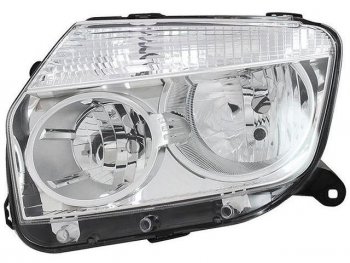 Левая фара (под корректор) BODYPARTS Renault Duster  HS (2010-2015) дорестайлинг