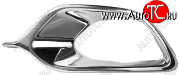599 р. LOGAN МОЛДИНГ РЕШЕТКИ БАМПЕРА ЛЕВ ХРОМ (Китай) BODYPARTS rnlog14-1d1-l  с доставкой в г. Пермь