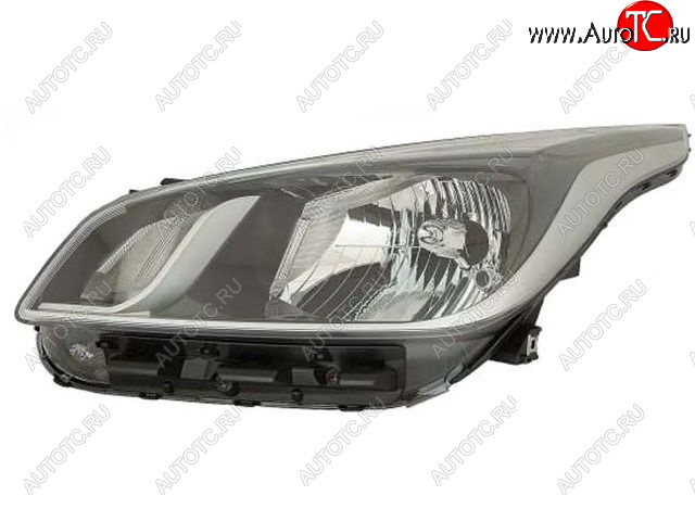 6 399 р. Левая фара (c электрокорректором) BODYPARTS  KIA Rio  4 FB (2016-2020) дорестайлинг седан  с доставкой в г. Пермь
