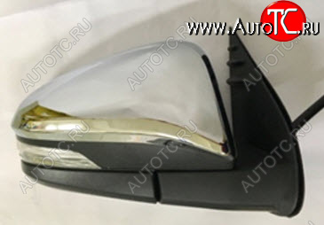 9 249 р. HILUX {FORTUNER 15-} ЗЕРКАЛО ПРАВ ЭЛЕКТР С УК.ПОВОР (convex) (Тайвань) ХРОМ TAIWAN tyhix15-451h-r  с доставкой в г. Пермь
