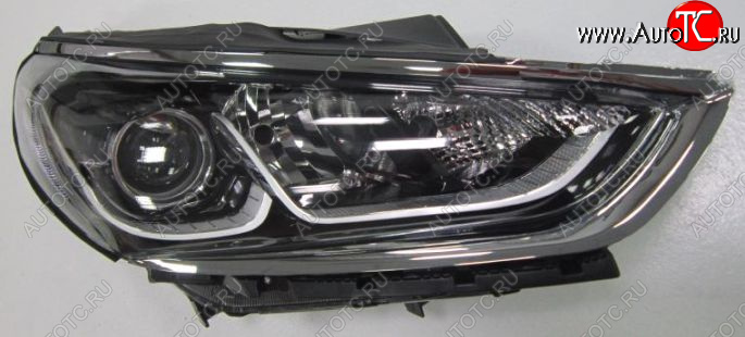 7 749 р. Правая фара (корректор) BODYPARTS  Hyundai Sonata  LF (2017-2019) рестайлинг  с доставкой в г. Пермь