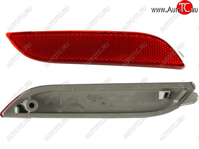 269 р. Правый катафот заднего бампера (пр-во Китай) BODYPARTS Toyota Camry XV70 дорестайлинг (2017-2021)  с доставкой в г. Пермь