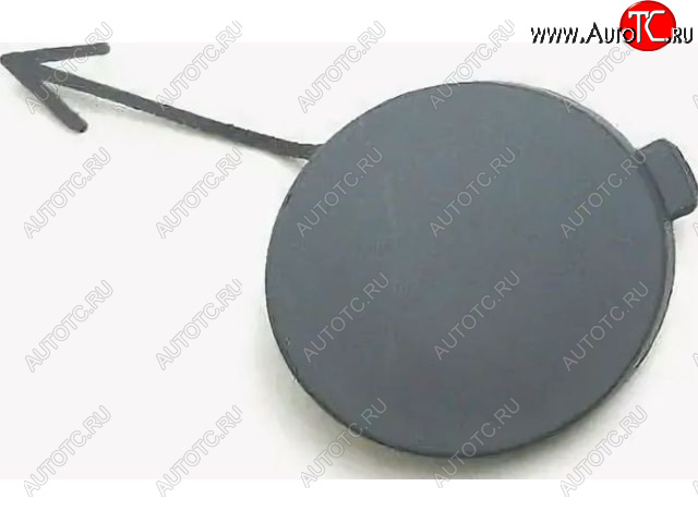 220 р. POLO ЗАГЛУШКА БУКСИРОВ КРЮКА БАМПЕРА БАМПЕРА ПЕРЕД (Китай) BODYPARTS vwplo20-4g0  с доставкой в г. Пермь