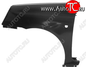 2 379 р. Левое крыло переднее (пластик, с отверстием под повторитель поворота) BodyParts  Renault Clio ( CB,  BB) - Symbol  седан (Неокрашенное)  с доставкой в г. Пермь