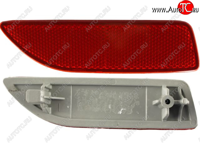 245 р. Правый катафот заднего бампера (пр-во Китай) BODYPARTS  Toyota Corolla  E150 (2009-2013) седан рестайлинг  с доставкой в г. Пермь
