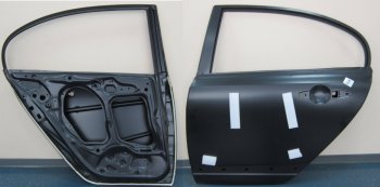 Левая дверь задняя BodyParts Honda Civic  FD (2005-2011) седан дорестайлинг, седан рестайлинг