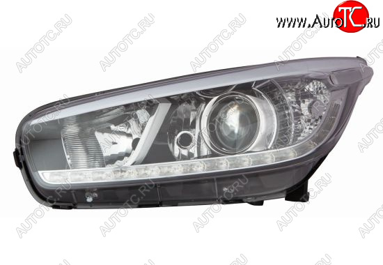 16 699 р. Левая фара (c электрокорректором) DEPO  KIA Ceed  2 JD (2012-2015) дорестайлинг, хэтчбэк  с доставкой в г. Пермь