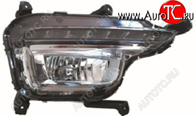 2 799 р. Противотуманная фара левая BODYPARTS KIA Rio 3 QB рестайлинг седан (2015-2017) (ДХО)  с доставкой в г. Пермь