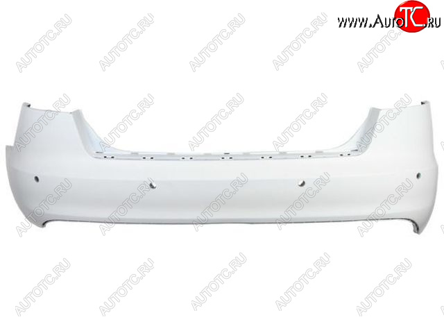 3 999 р. Бампер задний (с отверстием под парктроники) BodyParts  Audi A6  C6 (2008-2010) рестайлинг, седан (Неокрашенный)  с доставкой в г. Пермь