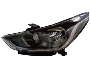 Левая фара (c электрокорректором) BODYPARTS Hyundai Solaris  HCR (2017-2020) седан дорестайлинг