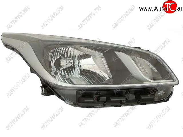 5 199 р. Правая фара (c электрокорректором) BODYPARTS  KIA Rio  4 FB (2016-2020) дорестайлинг седан  с доставкой в г. Пермь