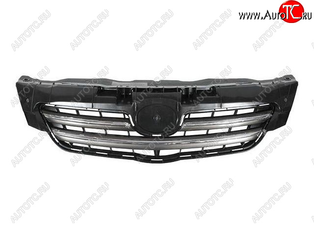 3 189 р. Решётка радиатора (с хром молдингом) BodyParts Toyota Corolla E150 седан дорестайлинг (2006-2010) (Неокрашенная)  с доставкой в г. Пермь