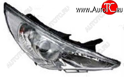 4 399 р. Правая фара (под корректор) BodyParts Hyundai Sonata YF (2009-2014)  с доставкой в г. Пермь