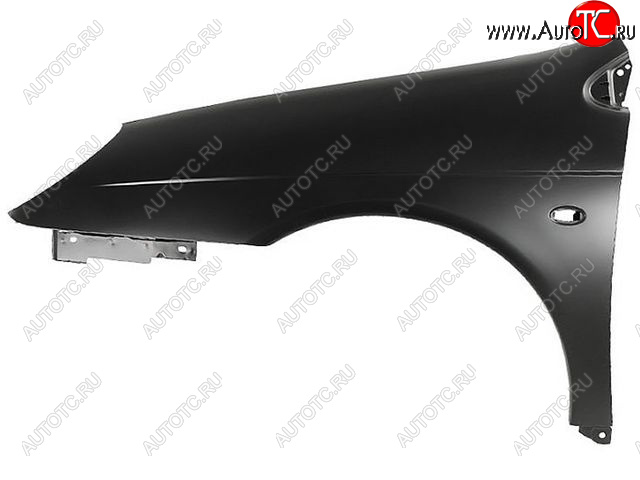 5 999 р. Левое крыло (с отверстием под повторитель поворота, Тайвань) BodyParts  CITROEN C5 ( X40,DC,  X40,DE,  X40,RC,  X40,RE) (2000-2008) лифтбэк дорестайлинг, универсал дорестайлинг, лифтбэк рестайлинг, универсал рестайлинг (Неокрашенное)  с доставкой в г. Пермь