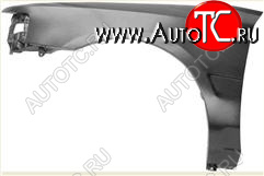 6 699 р. Левое крыло (с отверстием под повторитель поворота, Тайвань) BodyParts  Mazda 323  BW (1989-1993) рестайлинг седан (Неокрашенное)  с доставкой в г. Пермь