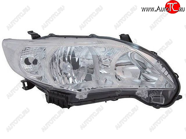 3 499 р. Правая фара BodyParts Toyota Corolla E150 седан рестайлинг (2009-2013)  с доставкой в г. Пермь