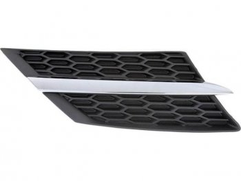 Правая решетка радиатора BodyParts Toyota RAV4  XA40 (2012-2015) 5 дв. дорестайлинг (хром серый)