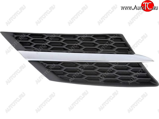 1 129 р. Правая решетка радиатора BodyParts  Toyota RAV4  XA40 (2012-2015) 5 дв. дорестайлинг (хром серый)  с доставкой в г. Пермь
