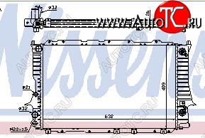 3 069 р. AUDI 100 (A6 94-) РАДИАТОР ОХЛАЖДЕН (см.каталог) BODYPARTS ai10091-914  с доставкой в г. Пермь