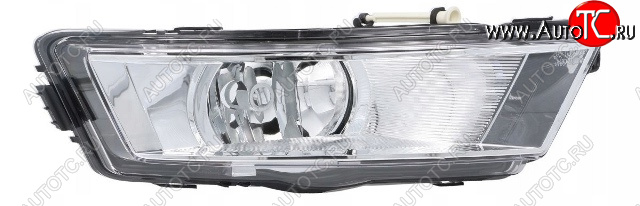 1 299 р. Противотуманная фара левая BODYPARTS Skoda Rapid NH3 дорестайлинг лифтбэк (2012-2017)  с доставкой в г. Пермь