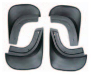Комплект брызговиков (4 штуки) BodyParts Chevrolet Lacetti  хэтчбек (2002-2013)