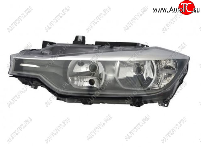 9 549 р. Левая фара (c электрокорректором) DEPO  BMW 3 серия  F30 (2012-2015) седан дорестайлинг  с доставкой в г. Пермь