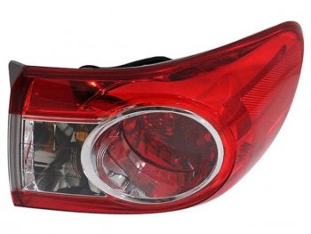 Правый фонарь (внешний) BodyParts Toyota Corolla ( E140,  E150) (2009-2013) седан рестайлинг