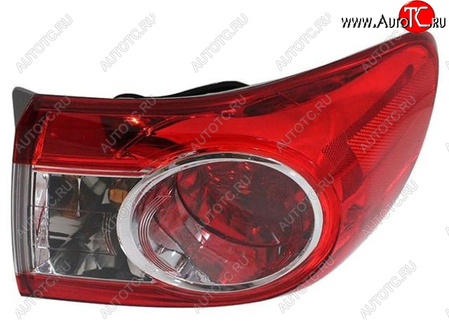 1 599 р. Правый фонарь (внешний) BodyParts  Toyota Corolla ( E140,  E150) (2009-2013) седан рестайлинг  с доставкой в г. Пермь