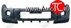 8 949 р. Передний бампер BODYPARTS  Mitsubishi Pajero  4 V80 (2006-2011) дорестайлинг (неокрашенный)  с доставкой в г. Пермь