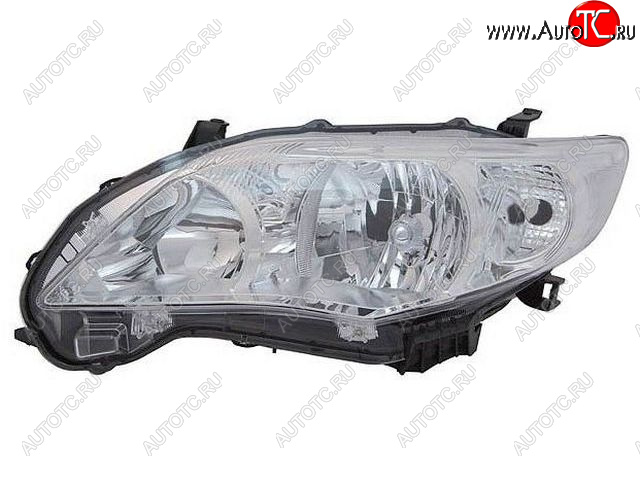 4 849 р. Левая фара BodyParts  Toyota Corolla  E150 (2009-2013) седан рестайлинг  с доставкой в г. Пермь