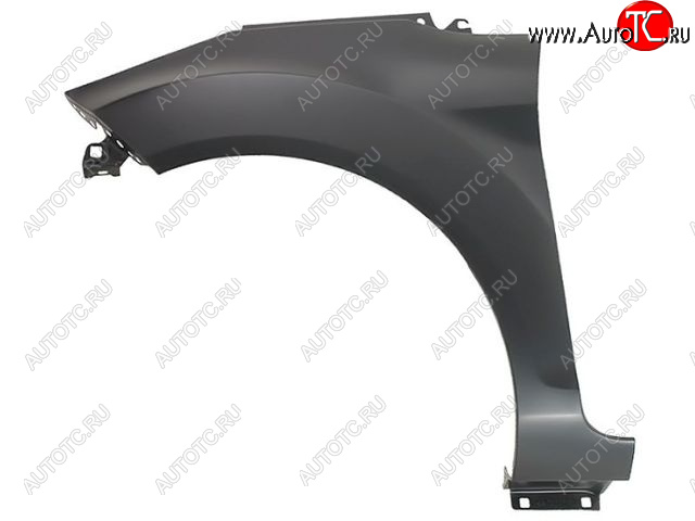 3 879 р. Левое крыло переднее (Тайвань) BodyParts  Ford Fiesta  6 (2008-2013) хэтчбэк 3 дв. дорестайлинг, хэтчбэк 5 дв. дорестайлинг (Неокрашенное)  с доставкой в г. Пермь