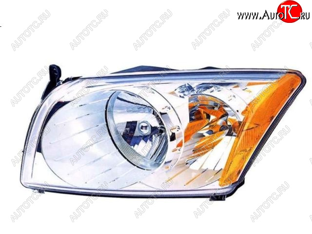 8 599 р. Правая фара DEPO Dodge Caliber (2006-2012)  с доставкой в г. Пермь