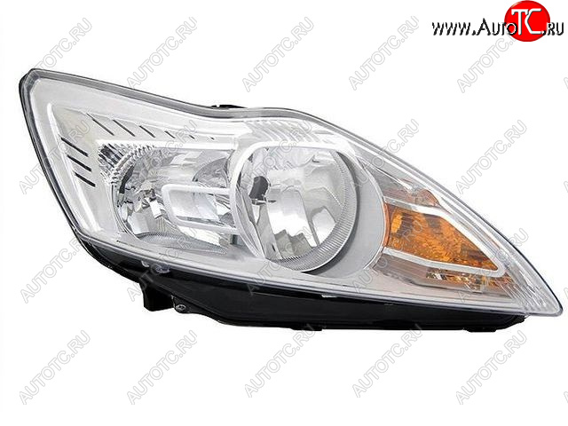 6 249 р. Правая фара BODYPARTS Ford Focus 2 седан рестайлинг (2007-2011)  с доставкой в г. Пермь