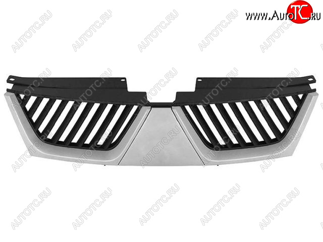 4 999 р. Решетка радиатора (пр-во Китай) BODYPARTS  Mitsubishi Outlander  CW0W (2005-2010) дорестайлинг  с доставкой в г. Пермь