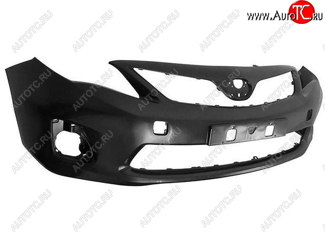 3 999 р. Бампер передний BodyParts  Toyota Corolla  E150 (2009-2013) седан рестайлинг (Неокрашенный)  с доставкой в г. Пермь